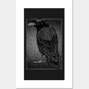 Red Eyed Raven Posters and Art